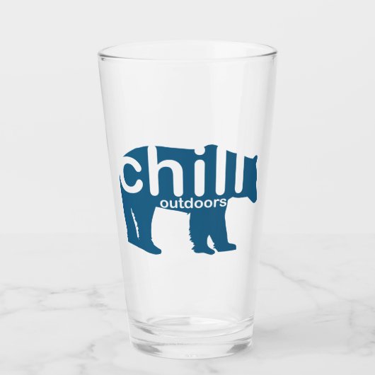 Chill Outdoorbär Glas (Vorderseite)