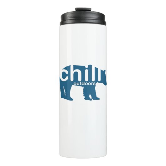 Chill Outdoorbär Thermosbecher (Vorderseite)