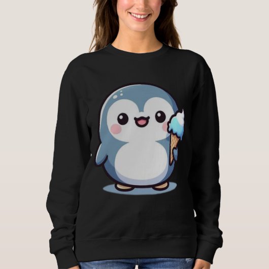 Chill Penguin – Sweetly Melting Moments Sweatshirt (Vorderseite)