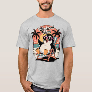 Chill Penguin - Weekend Vibes T-Shirt