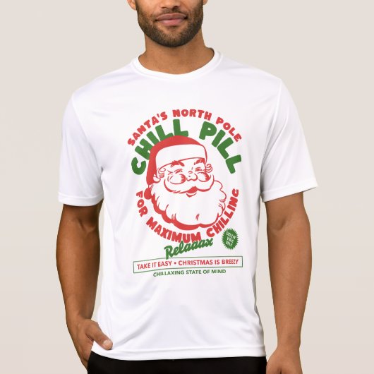 Chill Pill Christmas Shirt, Funny Nurse T-Shirt (Vorderseite)