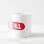 Chill Pill Kaffeetasse (Vorderseite Links)