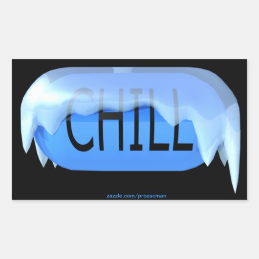Chill Pill Stickers (Vorderseite)