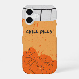 'Chill Pills' Medizinflasche Gute Vibes Humor  iPhone 16 Hülle