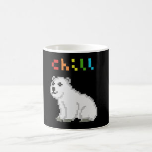 Chill Polar Bear Animal Lover Kaffeetasse