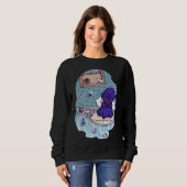 Chill Poodle Sweatshirt (Vorne ganz)