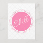 Chill Postkarte (Vorderseite)