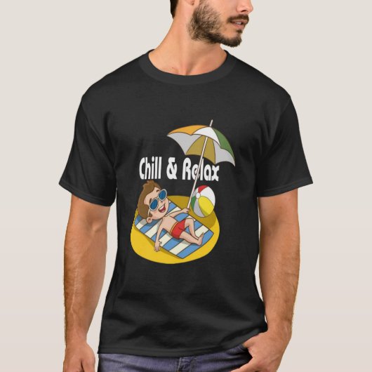 Chill & Relax T-Shirt (Vorderseite)