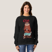 Chill Sloth 2 Sweatshirt (Vorne ganz)