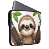 Chill Sloth Laptop Schlauch - Niedlich Anti-Hustle Laptopschutzhülle (Vorne Rechts)