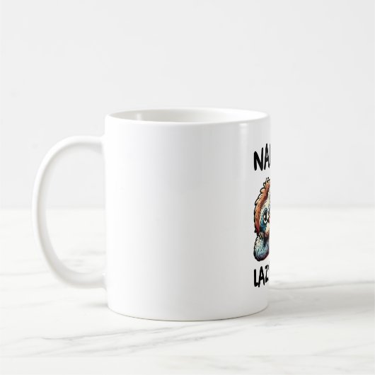 Chill Sloth Namaste Lazy Vibes Kaffeetasse (Links)