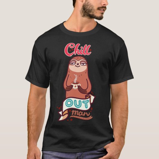 Chill Sloth T-Shirt (Vorderseite)
