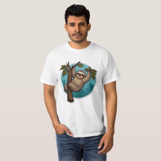 Chill Sloth T-Shirt (Vorne ganz)