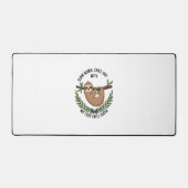 Chill Sloth, USA Animal Schreibtischunterlage (Vorderseite)