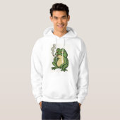 Chill Smoking Frosch Hoodie (Vorne ganz)