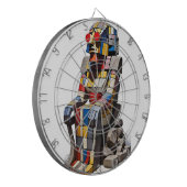 Chill Summer Dartscheibe (Vorderseite Links)