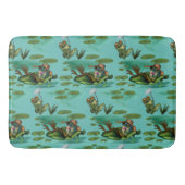 Chill Summer Frogs Badematte (Vorderseite)