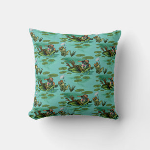 Chill Summer Frogs Kissen