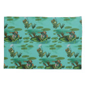 Chill Summer Frogs Kissenbezug (Rückseite)