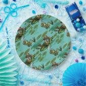 Chill Summer Frogs Pappteller (Party)