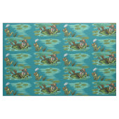 Chill Summer Frogs Stoff (Fat Quarter (45,7 x 55,9 cm))
