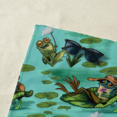 Chill Summer Frogs Strandtuch (Beispiel)