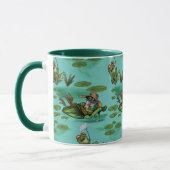 Chill Summer Frogs Tasse (Links)