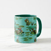 Chill Summer Frogs Tasse (VorderseiteRechts)