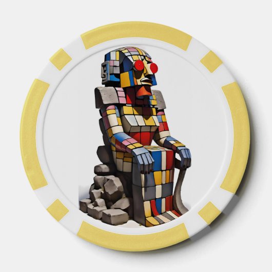 Chill Summer Pokerchips (Rückseite)