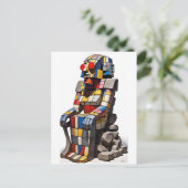 Chill Summer Postkarte (Stehend Vorderseite)