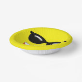 Chill Sunglasses Emoji Pappteller (Gewinkelt)