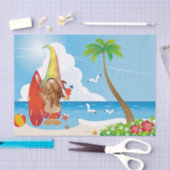 Chill Surfer Gnome Typ Seidenpapier (Handwerk)