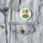 Chill The Shamrocks Out Funny  St Patrick’s Day Button (Beispiel)