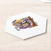 Chill Thrills Halloween Sloth Oversifizierter T -  Untersetzer (angewinkelt)