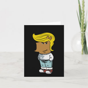 Chill Trump Lustig Chill Typ Hund Meme Trump Damen Karte