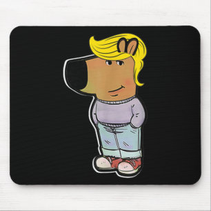 Chill Trump Meme Funny Chill Typ Meme Mousepad