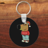 Chill Typ - Mein neuer Charakter Meme Christmas Ch Schlüsselanhänger (Vorderseite)