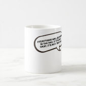 Chill Typ Meme Kaffeetasse (Mittel)