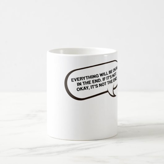 Chill Typ Meme Kaffeetasse (Mittel)