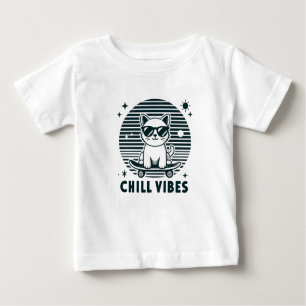 Chill Vibes Baby Cool Graphic Jersey T-Shirt