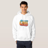 Chill Vibes Multicolor Aesthetic Hoodie (Vorne ganz)