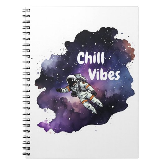 Chill Vibes Notebook Notizblock (Vorderseite)