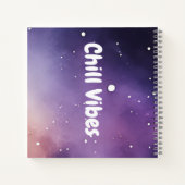 Chill Vibes Spiral Notebook Notizblock (Rückseite)