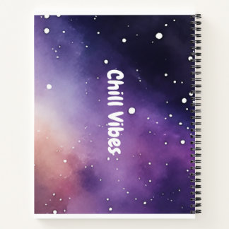 Chill Vibes Spiral Notebook Notizblock
