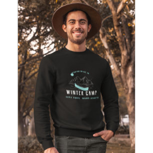 Chill vibes, warm herzen: Winter Camp 2023! Sweatshirt