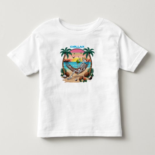 Chill Vibing Beach Tshirt (Vorderseite)