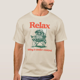 Chill Waschbär Vintage - Entspann Dich Nichts Ist T-Shirt