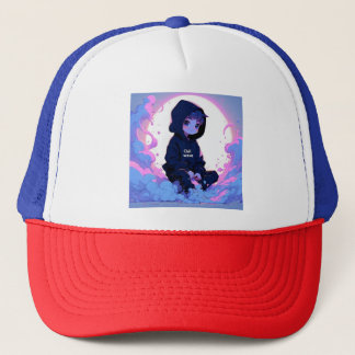 Chill wave in Shirt Truckerkappe