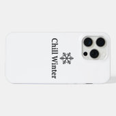 Chill Winter iPhone-Hülle iPhone Hülle (Rückseite (Horizontal))