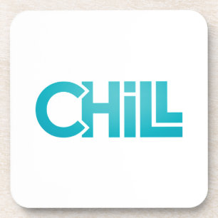 Chill Zen Minimalist Grafik T-Shirt Meditation Y Getränkeuntersetzer